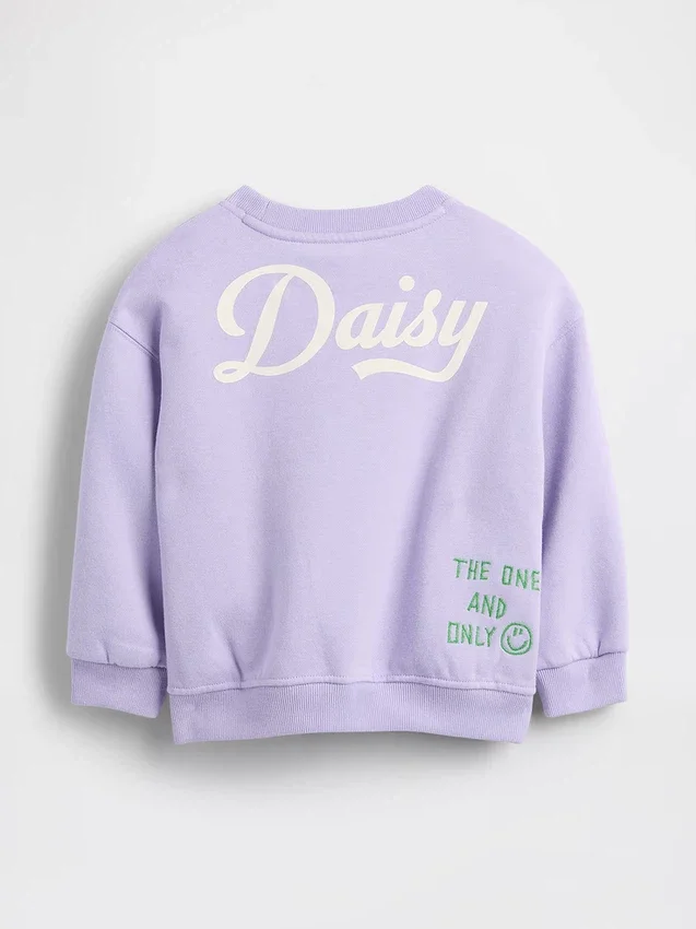 GAP × Disney Bebek & Yürümeye Başlayan Çocuk Vintagesoft Sweatshirt