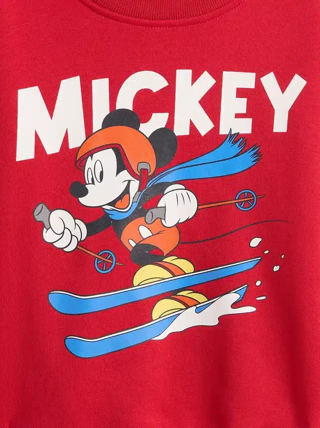 GAP × Disney Bebek & Yürümeye Başlayan Çocuk Vintagesoft Sweatshirt