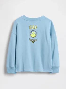 Gap × Disney Bebek & Yürümeye Başlayan Çocuklar İçin Cars Desenli Tişört