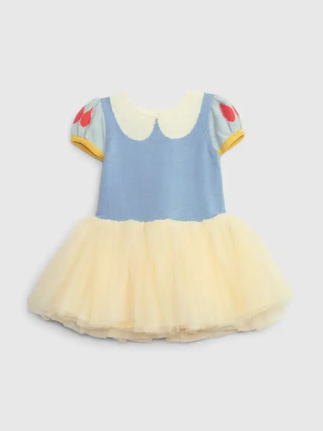 Gap × Disney Bebek & Yürümeye Başlayan Çocuklar İçin Pamuk Prenses Tül Elbise