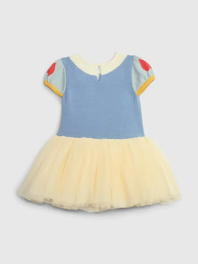 Gap × Disney Bebek & Yürümeye Başlayan Çocuklar İçin Pamuk Prenses Tül Elbise
