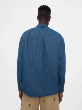 GAP × Disney Denim Western Gömlek
