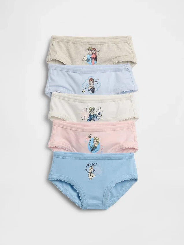 GAP × Disney Küçük Çocuk Organik Esnek Pamuklu Külot (5'li Paket)