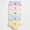 GAP × Disney Küçük Çocuk Organik Esnek Pamuklu Külot (5'li Paket)