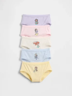 GAP × Disney Küçük Çocuk Organik Esnek Pamuklu Külot (5'li Paket)