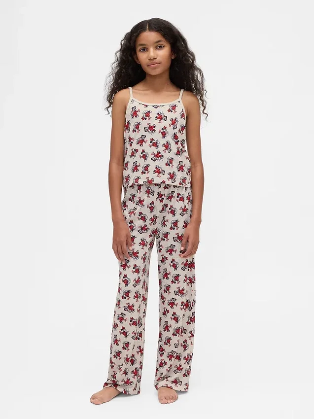 GAP × Disney Çocuk Geri Dönüştürülmüş Tank Pijama Seti