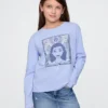 Gap × Disney Çocuk Moana Grafik Tişört