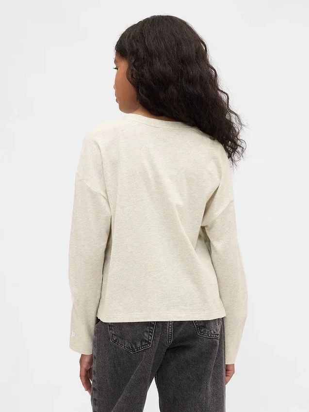 Gap × Disney Çocuk Oversized Grafik Tişört