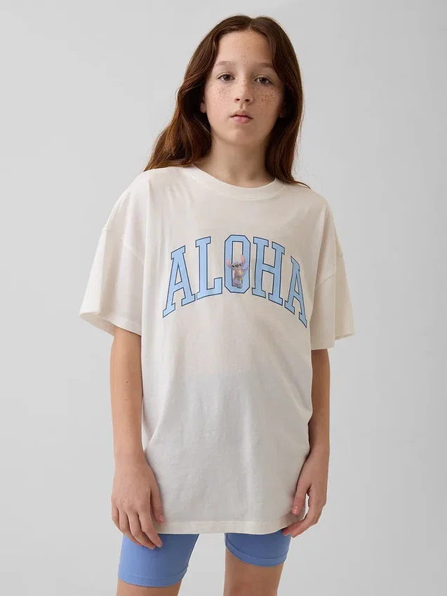 GAP × Disney Çocuk Oversized Tişört