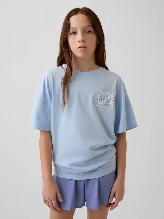 GAP × Disney Çocuk Oversized Tişört