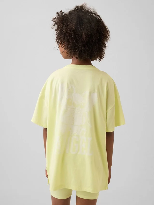 GAP × Disney Çocuk Oversized Tişört