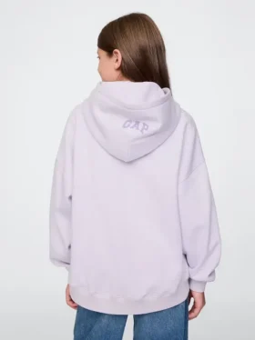 GAP × Disney Çocuk Vintagesoft Oversized Kapüşonlu Sweatshirt