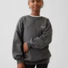 GAP × Disney Çocuk Vintagesoft Oversized Sweatshirt