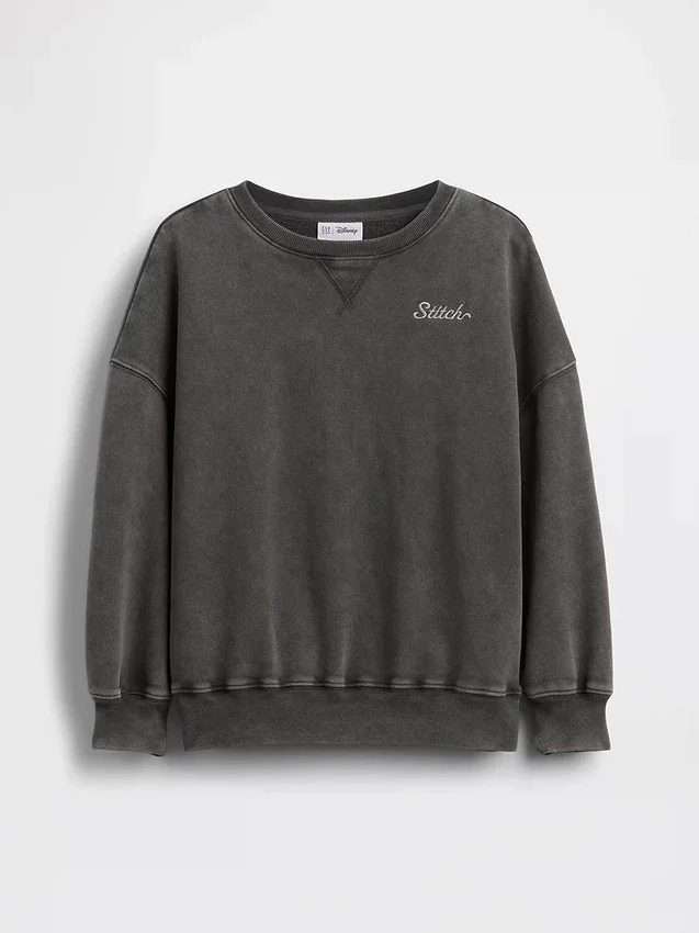 GAP × Disney Çocuk Vintagesoft Oversized Sweatshirt