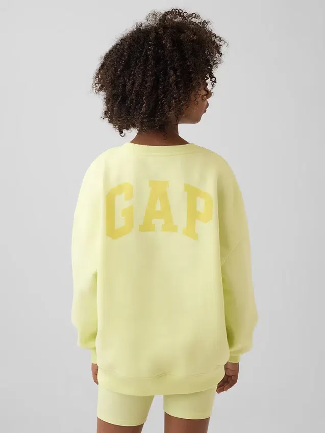 GAP × Disney Çocuk Vintagesoft Oversized Sweatshirt