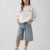 GAP × Disney Çocuk Vintagesoft Oversized Sweatshirt