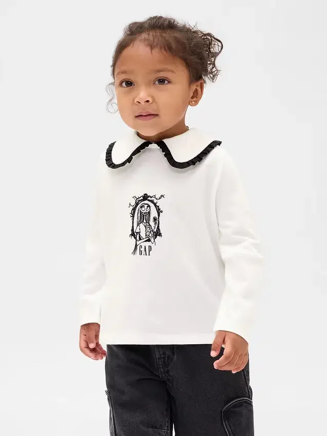 GAP × Disney Tim Burton'ın Noel Öncesi Kabusu Bebek & Yürümeye Başlayan Çocuklar İçin Denizci Üst Giyim