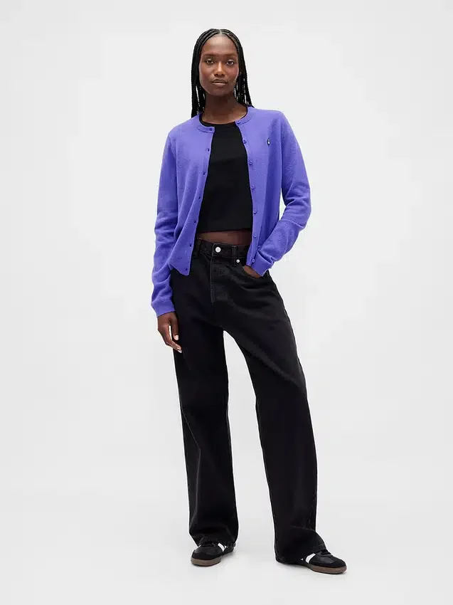 GAP × Disney Tim Burton'ın Noel Öncesi Kabusu CashSoft Kafatası Hırka
