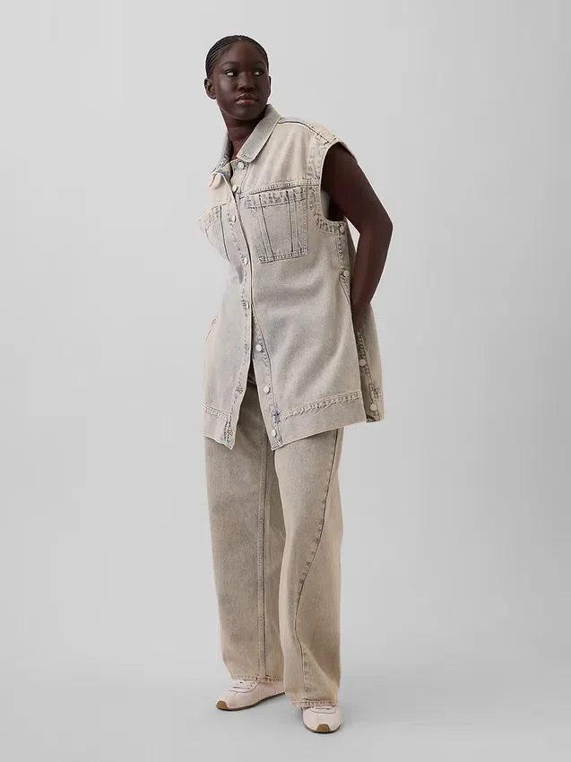 Gap × Hfr Düşük Bel Bol Barrel Jean'ler, Nicole Benefield Portfolio