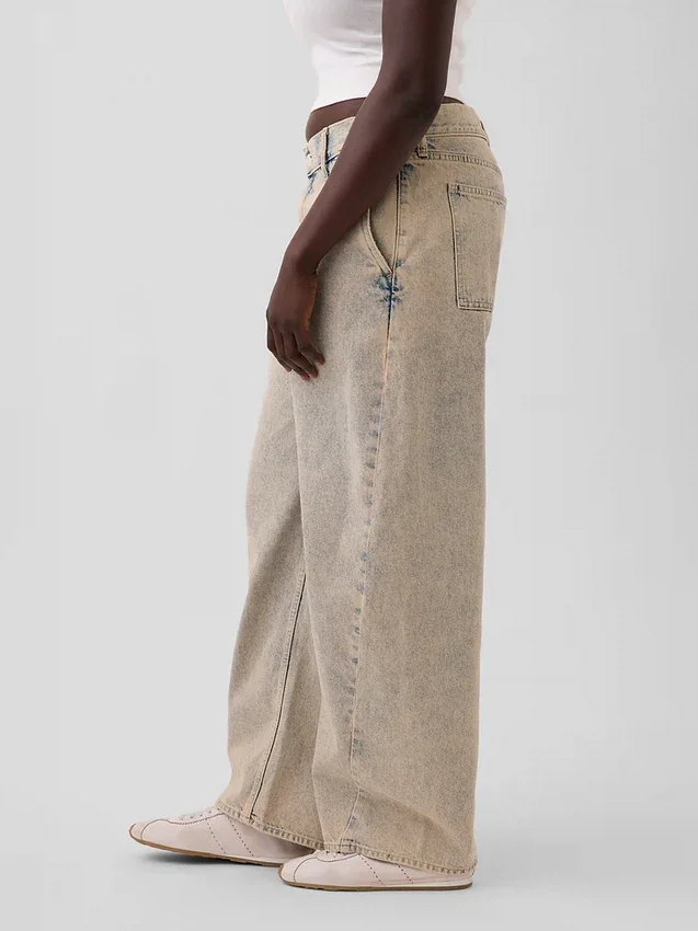 Gap × Hfr Düşük Bel Bol Barrel Jean'ler, Nicole Benefield Portfolio