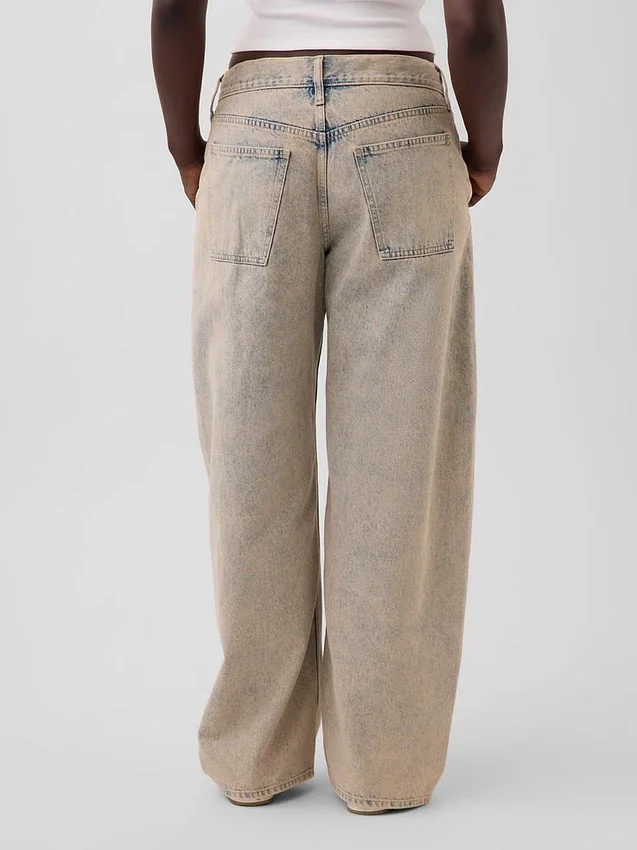 Gap × Hfr Düşük Bel Bol Barrel Jean'ler, Nicole Benefield Portfolio