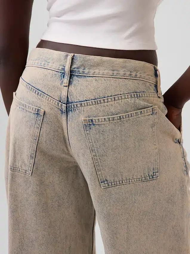 Gap × Hfr Düşük Bel Bol Barrel Jean'ler, Nicole Benefield Portfolio