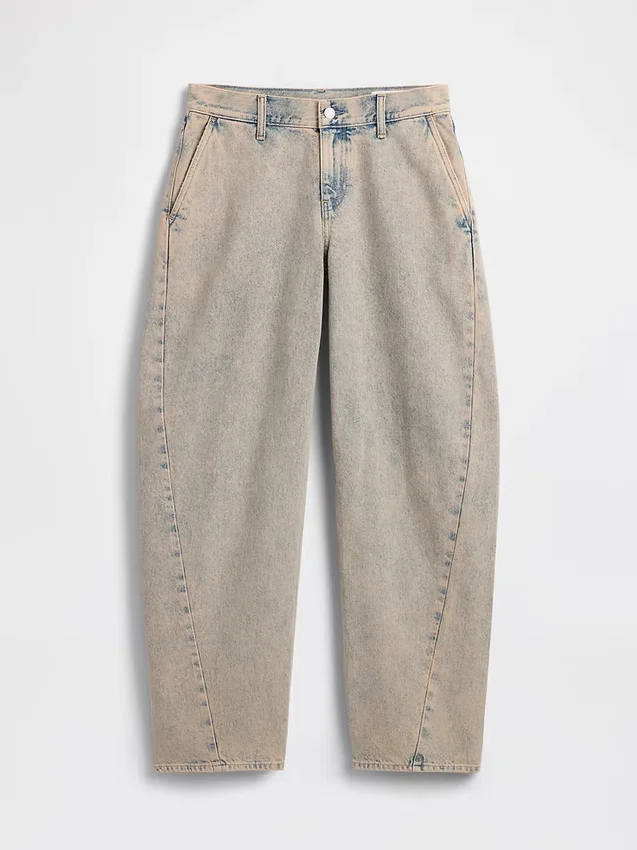 Gap × Hfr Düşük Bel Bol Barrel Jean'ler, Nicole Benefield Portfolio