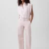 GAP × Hfr Düşük Bel Pembe Bol Barrel Jean'ler, Nicole Benefield Koleksiyonu