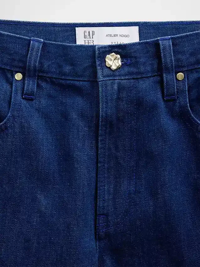 Gap × Hfr Low Slung Floral Extra Baggy Jean'ler by Atelier Ndigo
