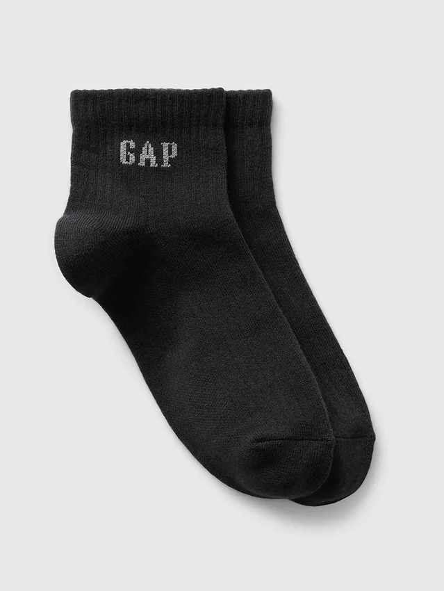 Gap Logo Çeyrek Boy Çoraplar