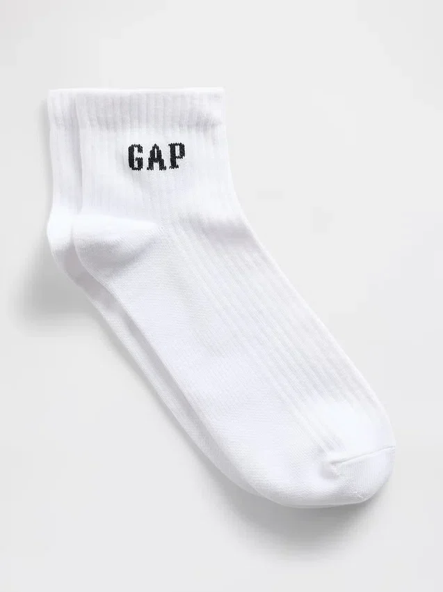 Gap Logo Çeyrek Boy Çoraplar