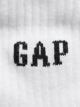 Gap Logo Çeyrek Boy Çoraplar