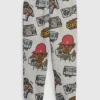 GAP × Rock the Bells Küçük Çocuk Grafik Desenli Jogger Pantolon