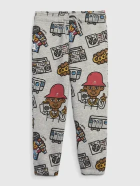 GAP × Rock the Bells Küçük Çocuk Grafik Desenli Jogger Pantolon