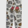 GAP × Rock the Bells Küçük Çocuk Grafik Desenli Jogger Pantolon