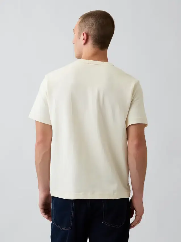 Gap Sport Kalın Dokulu Grafik Tişört