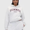 Gap × Summer Fridays Ağır Dokuma Oversized Logolu Kapüşonlu Sweatshirt