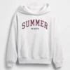 Gap × Summer Fridays Ağır Dokuma Oversized Logolu Kapüşonlu Sweatshirt