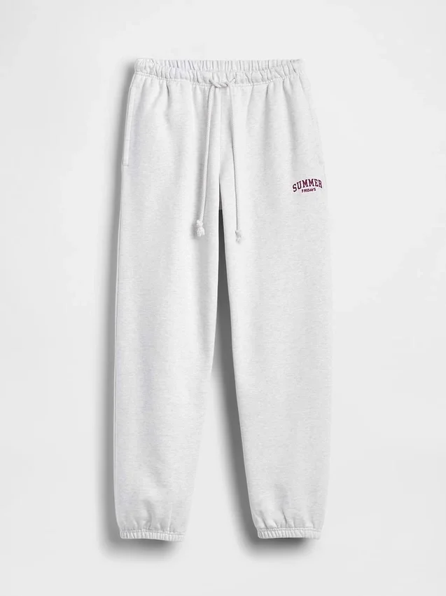 GAP × Summer Fridays Ağır Dokuma Rahat Logo Jogger Pantolon