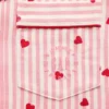 GAP × Summer Fridays Bol Kesim Flanel Kalpli Pijama Gömleği