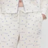 GAP × Summer Fridays Bol Kesim Flanel Noktalı Pijama Pantolonları