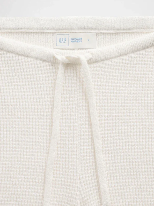 GAP × Summer Fridays CashSoft Waffle Boot Pantolonlar