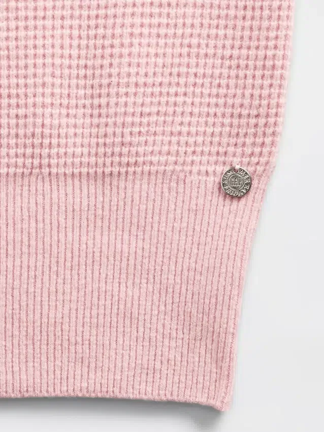 GAP × Summer Fridays CashSoft Waffle Kısa Kapüşonlu Sweatshirt