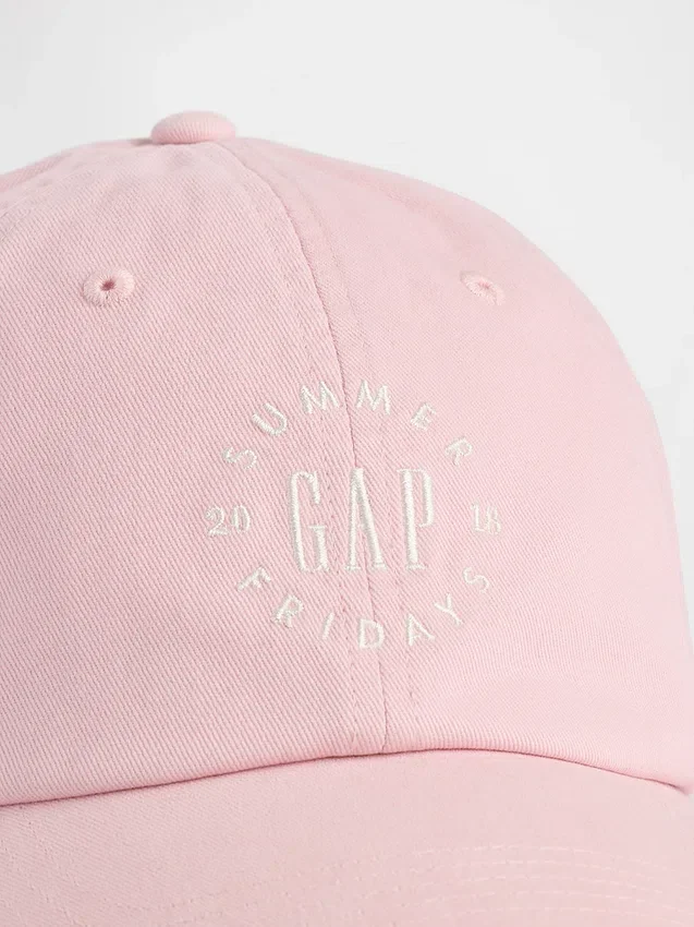 GAP × Summer Fridays Organik Pamuklu Logolu Beyzbol Şapkası