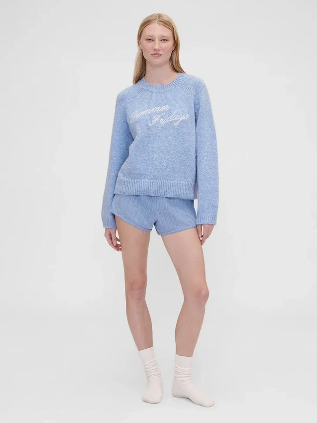 Gap × Summer Fridays Oversized Logo Kazak