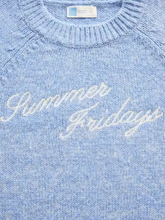 Gap × Summer Fridays Oversized Logo Kazak
