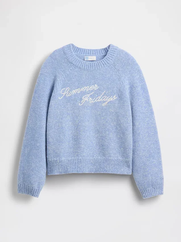 Gap × Summer Fridays Oversized Logo Kazak