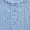 GAP × Summer Fridays Pointelle Henley Pijama Üstü Üst Giyim