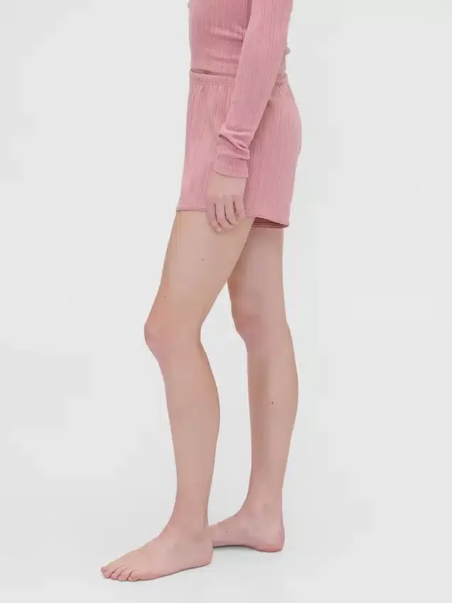 GAP × Summer Fridays Pointelle Pijama Şortları