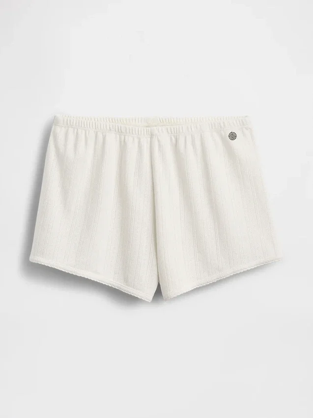 GAP × Summer Fridays Pointelle Pijama Şortları